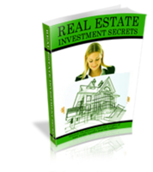 Product picture Secrets of real estate investment